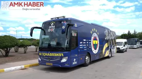 Fenerbahçe takımı, Fransa'ya doğru yola çıktı!